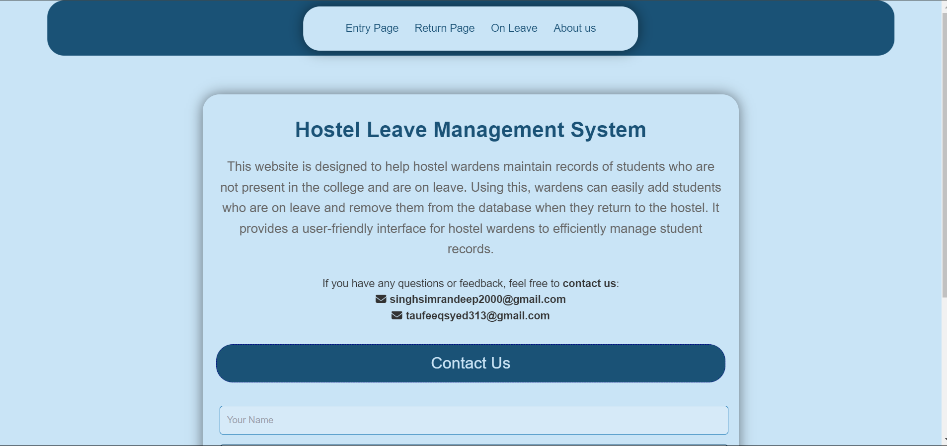 leave Ledger